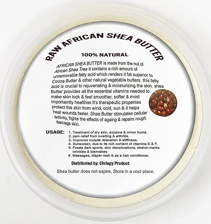 Raw Unrefined African Shea Butter Selections (8 Oz, 16 Oz, 32 Oz)- Grade AAA Premium Shea Butter From Ghana - Use on Acne, Eczema, Stretch Marks (8 OZ IVORY)