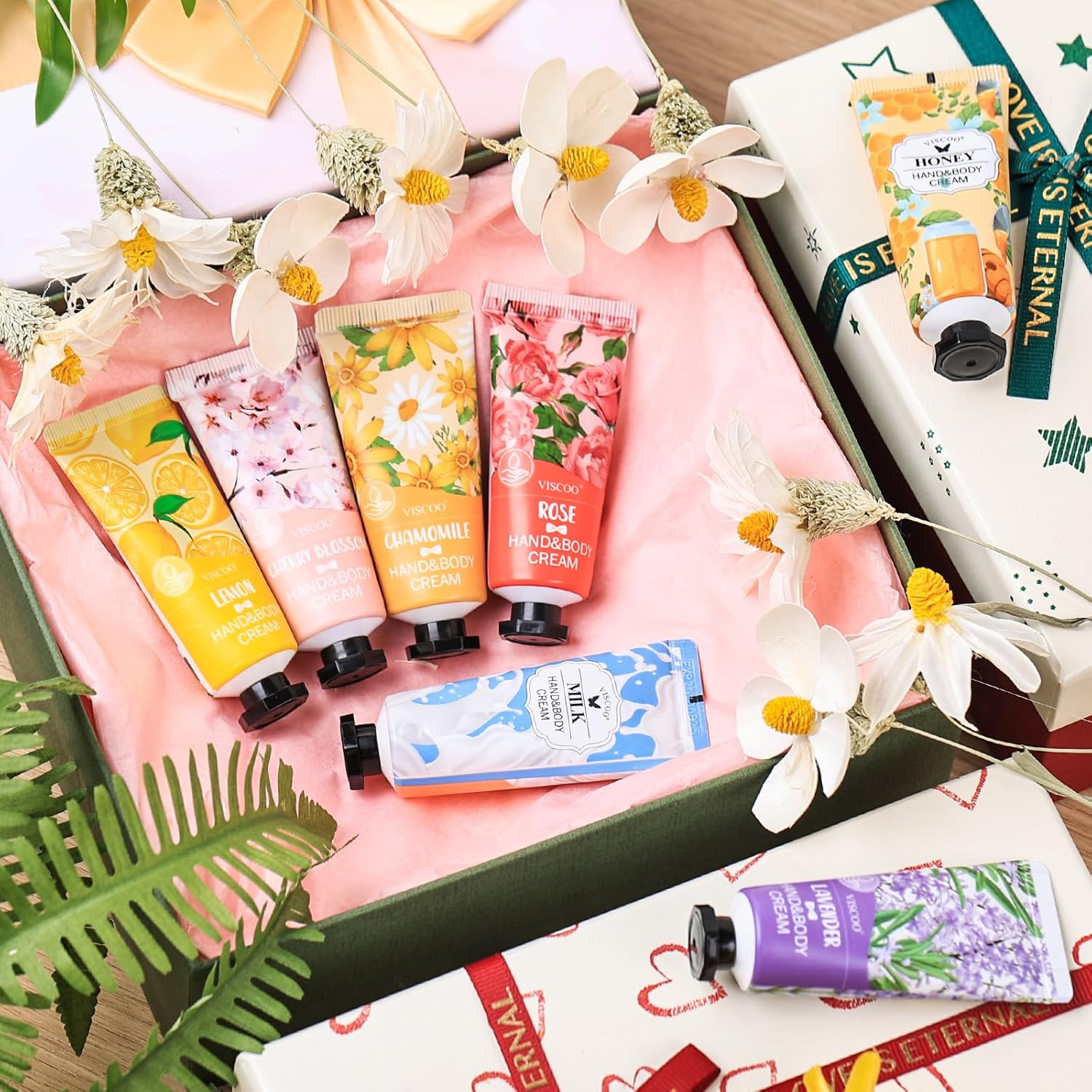 14 Pack Hand Cream Gifts Set for Women, Bulk Hand Lotion for Birthday Gifts for Women, Bridesmaid Gifts, Thank You Gifts, Party Favors, Mini Moisturizing Hand Lotion Travel Size for Dry Cracked Hands