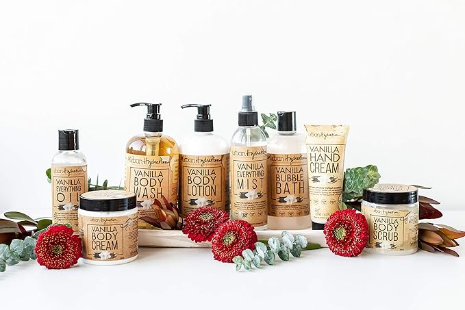 Urban Hydration Renew & Restore Vanilla Everything Oil |Sulfate, Paraben, Gluten and Dye Free, Improves Overall Appearance of Skin | 6.8 Ounces