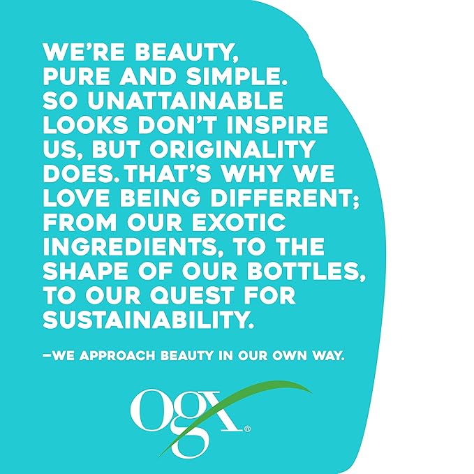 OGX Sensitive + Pink Sea Salt & Rosewater Sulfate-Free Soothing Body Scrub with Healing Rose Quartz, Gentle Exfoliating Daily Body Wash to Soften & Smooth Skin, 19.5 Fl Oz