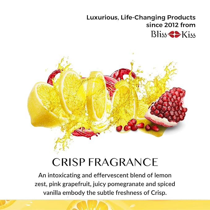 Bliss Kiss | Crisp Fragrance | Nail Oil Cuticle Dropper w/Vitamin E & Jojoba⏤Nail Strengthener Nail Growth Serum for Brittle Peeling Breaking Thin Nails | 0.5oz |