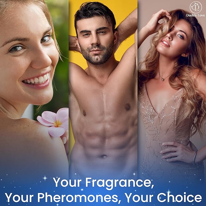 Dude's Love Pherolift Scented Shower Body Oil - 3 Unique Longlasting Fragrance Nourishing OIl | Light & Non-Greasy | Pack of 3-5.07 FL Oz (150ML)