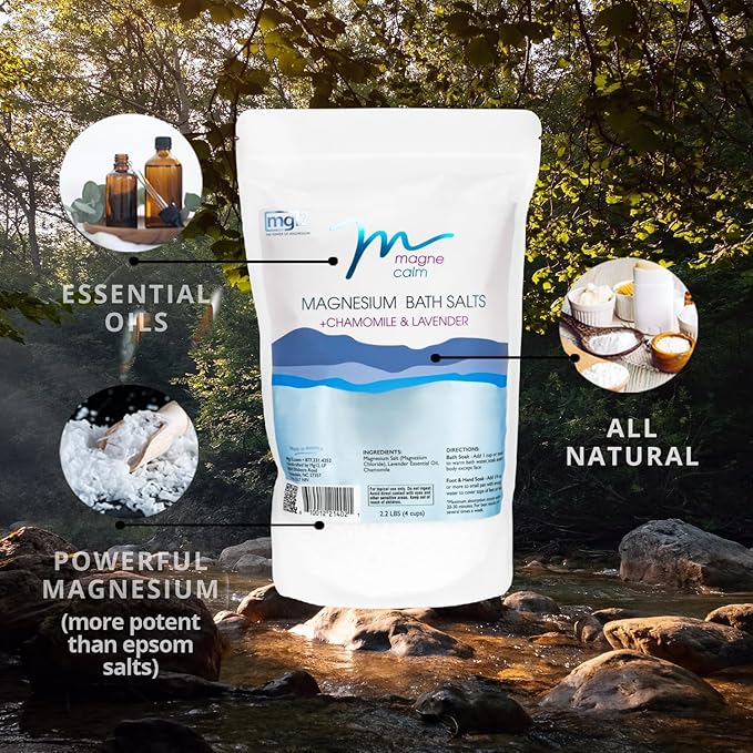 MagneCalm Magnesium Bath Salt 2.2 lb
