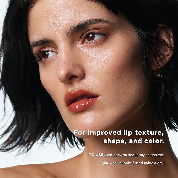 U Beauty The PLASMA Tinted Lip Compound Anti-Wrinkle & Anti-Aging Treatment - Shimmery Plumping Lip Gloss with Hyaluronic Acid, Shea Butter, Salicylic Acid & Peptides to Deeply Hydrate,Fawn- 15 mL