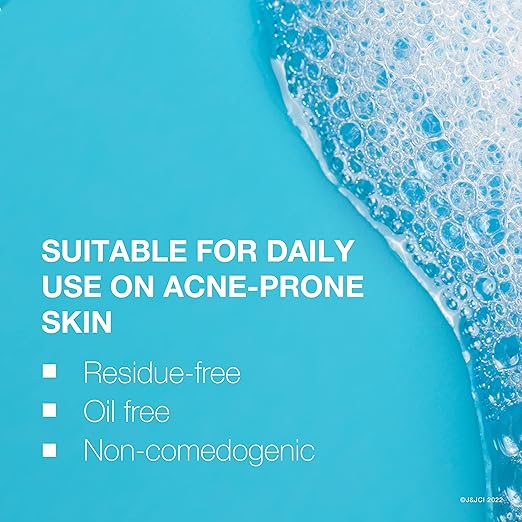Neutrogena Oil-Free Acne Wash, 6 Fluid Ounce (Pack of 2)