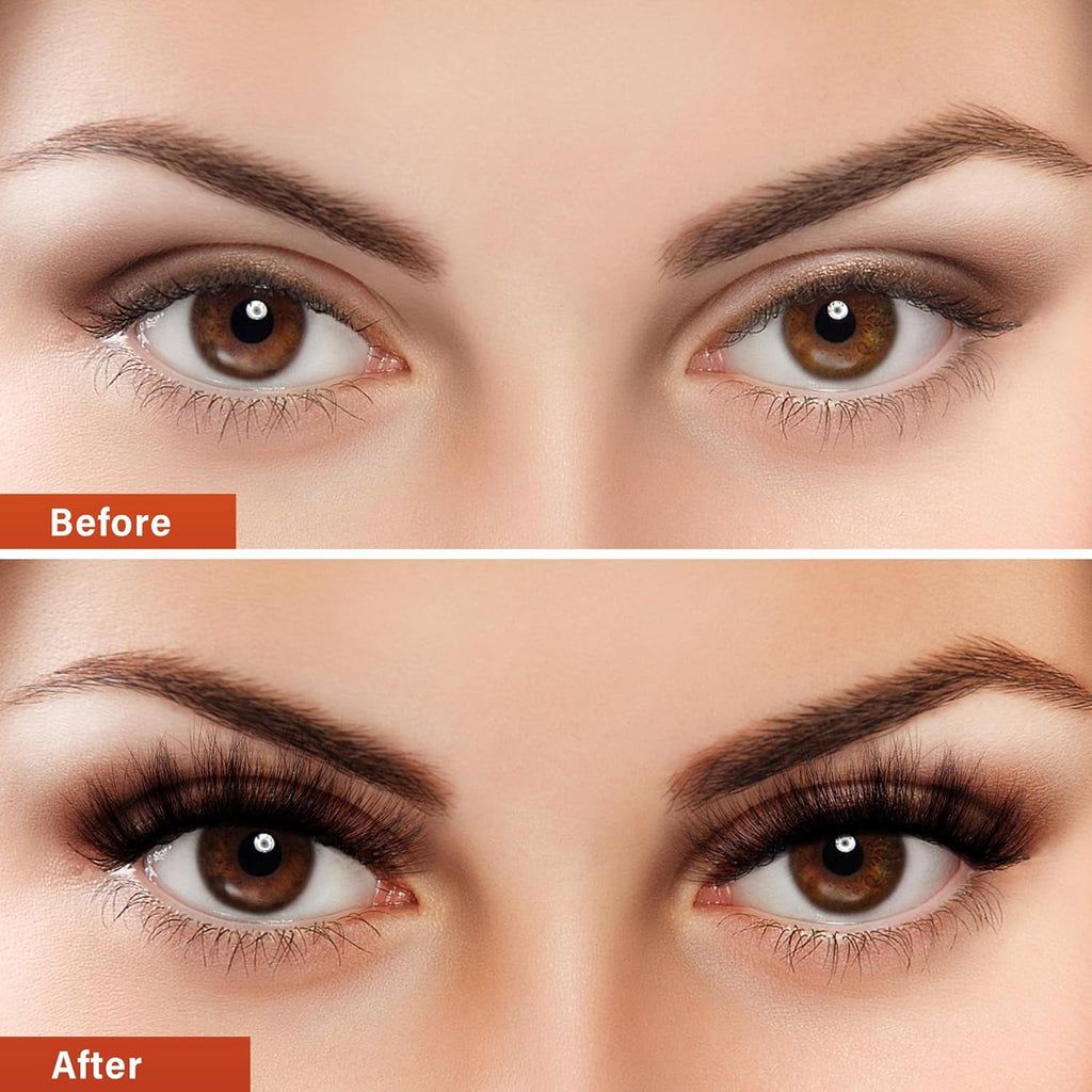 Lash Cluster 240pcs Individual Lashes,8-16mm Diy Lash Extension,C Curl Lash Clusters Wispy,3D Natural Lash Clusters Look Like Eyelash Extension DIY at Home (Orange 40P-C-8-16mix)