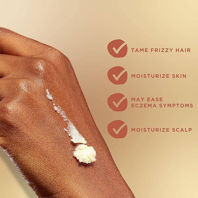 Scented Whipped Shea Butter | African Body Butter for Men w/Coconut and Almond Oil (Blackjack Souffle, 8 oz)