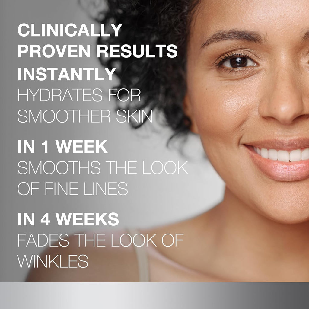 Neutrogena Rapid Wrinkle Repair Retinol Night Face Moisturizer, Daily Anti-Aging Face Cream with Retinol & Hyaluronic Acid to Fight Fine Lines & Wrinkles, 1 fl. oz