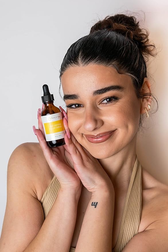 Essence of Argan Glow Face Serum Vitamin C with Alpha Arbutin Matrixyl & Oat Protein for a Firmer Radiant Skin Face Brightening (2 fl oz/60 ml)