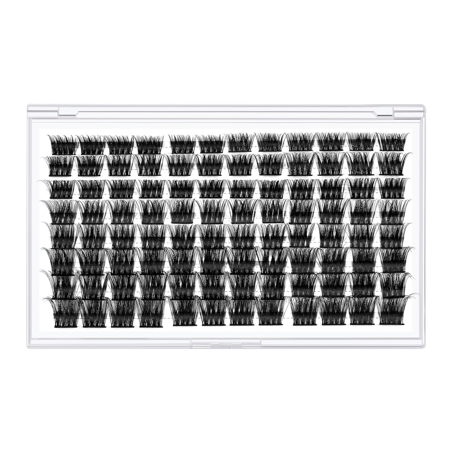 Lash Clusters,96 Pcs Cluster Lashes D Curl 10-18MIX DIY Lash Extensions Eyelash Clusters,KEYYOU Volume Wispy Individual Lashes Soft&Comfortable Easy DIY at Home(Y30,D-10-18MIX)