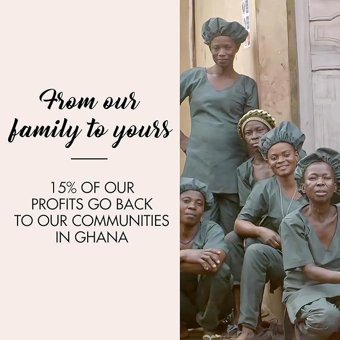 Eu'Genia Anti-Aging Shea Butter Balm: Unscented 12 oz, 100% Pure Unrefined Ghanaian Shea, Premium Face & Body Moisturizer for All Skin and Hair Types