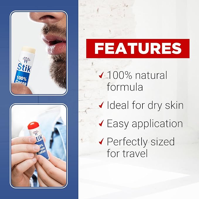 Clubman Woltra 100% Cocoa Butter Stik, 1 oz