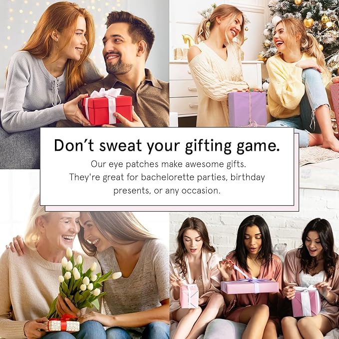 grace & stella Award Winning Under Eye Mask - Birthday Gifts For Women - Bridesmaid Gifts - Reduce Dark Circles, Puffy Eyes, Undereye Bags, Wrinkles - Under Eye Patches - Vegan (24 Pairs, Pink)