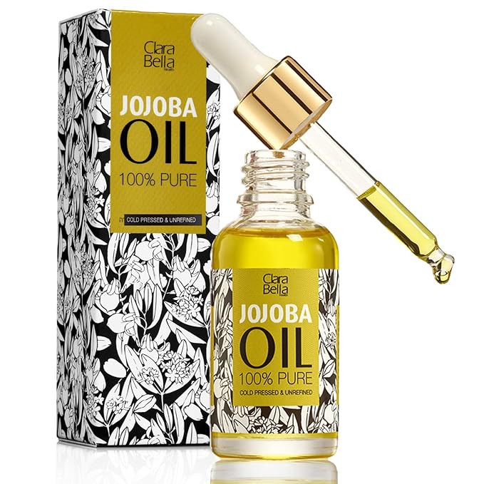 Jojoba Oil Treatment for Strong Nails & Cuticles - 1fl oz | Vitamin E, Omega 9, Cold Pressed | Nail Restoration