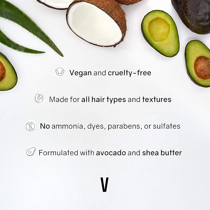 oVertone Haircare The Remedy for Fine Hair Colorless Hydrating Mask with Shea Butter & Coconut Oil, Cruelty-Free, 8 oz