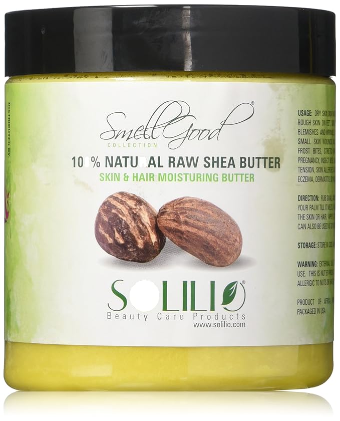 3 Pack African Shea Butter 16oz