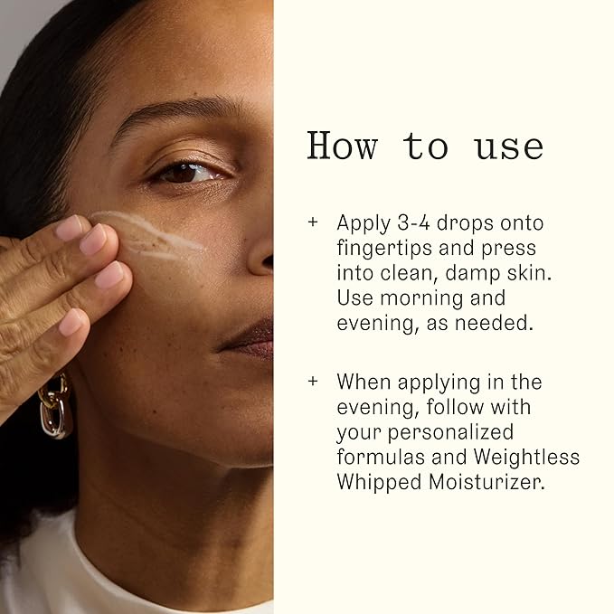 Milky Hydration Concentrate, Anti-Aging Hydrating Face Serum, Hyaluronic Acid-5 Complex and Peptides, Visibly Plumps and Smooths Skin, Agency by Curology, 1 fl oz