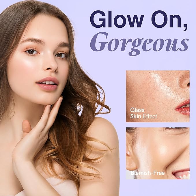 Collagen & Vitamin E Serum - Dermatologist Tested, Anti-Aging, Hydrates, Reduces Wrinkles, Clean Beauty, Cruelty-Free Korean Skin Care for All Skin Types - 1.69 fl. oz