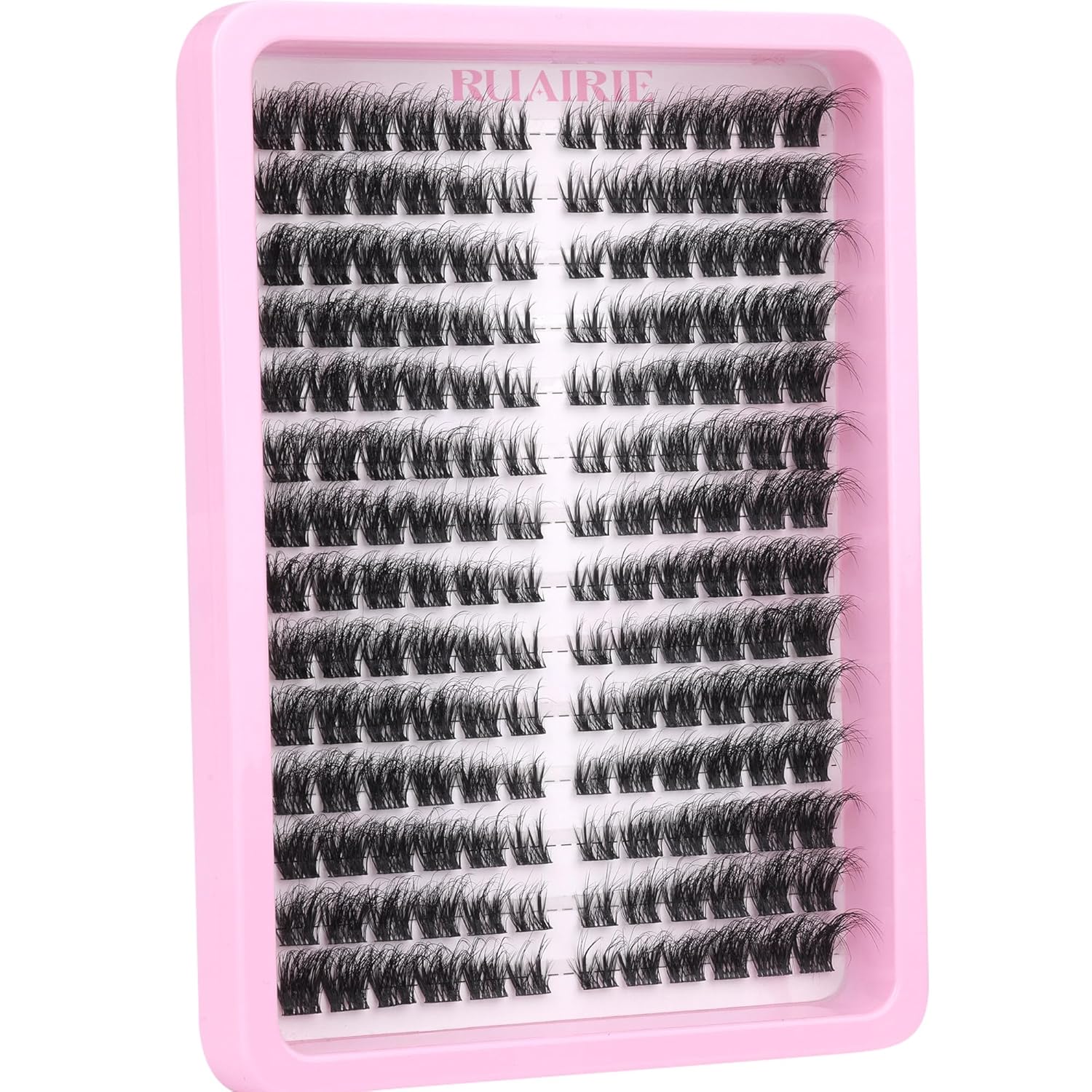 Lash Clusters Volume Eyelash Clusters Eyelash Extensions 168pcs DIY Individual Lashes Extensions 8-16MM Wispy Cluster Lashes by Ruairie