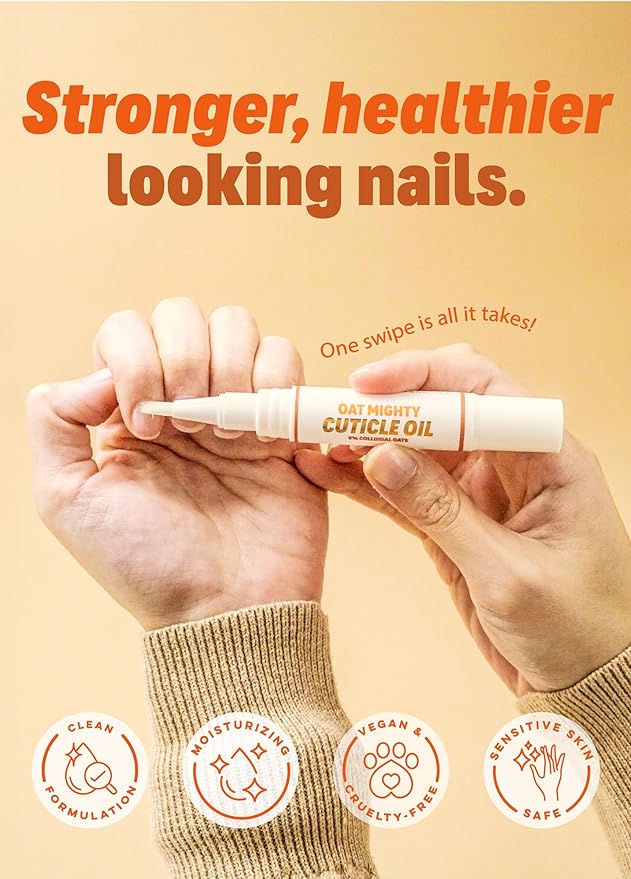 Handmade Heroes Volumizing Hair Powder Dry Shampoo and Cuticle Oil for Strengthening Nails and Cuticles