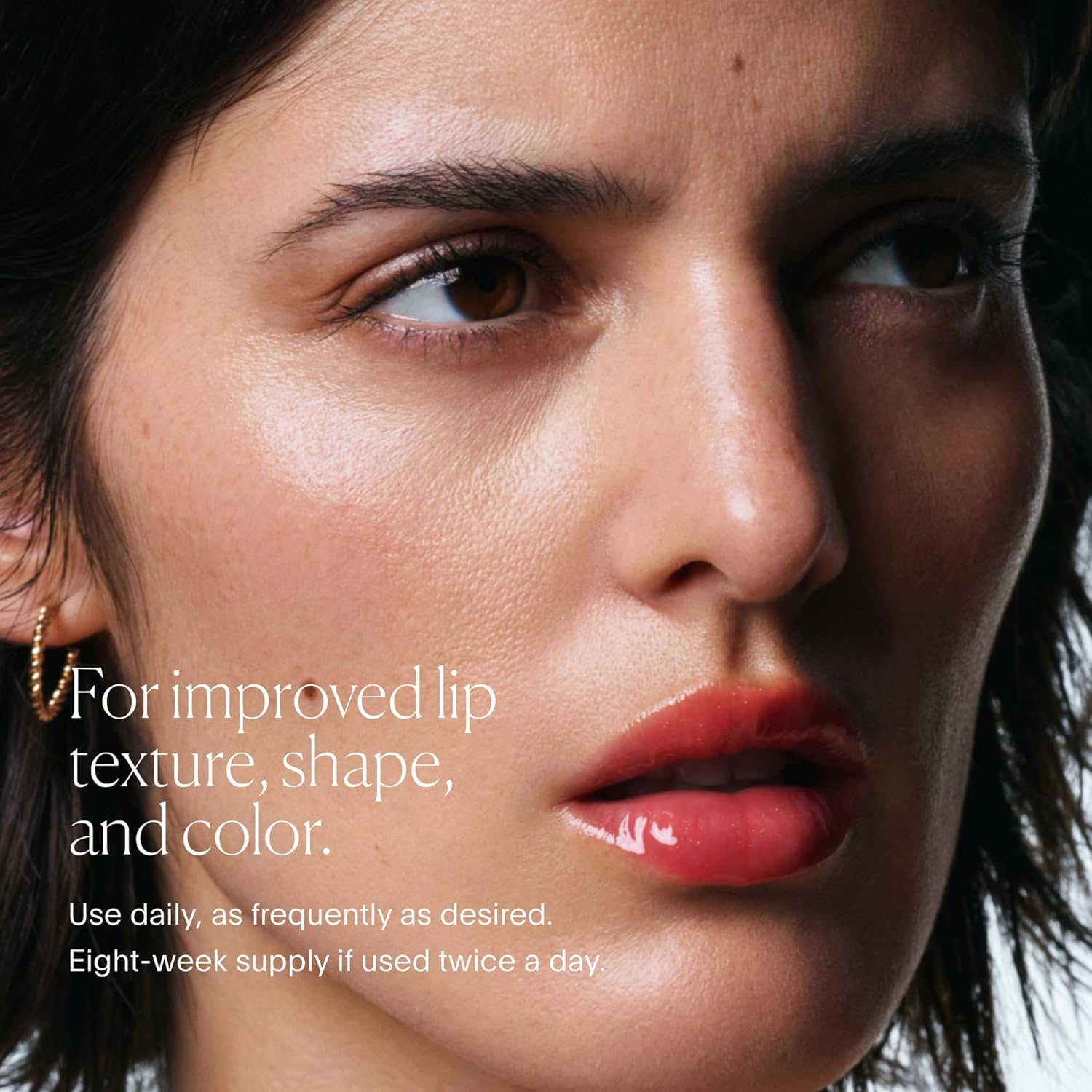 U Beauty The PLASMA Tinted Lip Compound - Anti-Aging & Anti-Wrinkle Lip Gloss, Hyaluronic Acid, Shea Butter & Peptides for Hydration & Plumping, Bellini - 15 mL