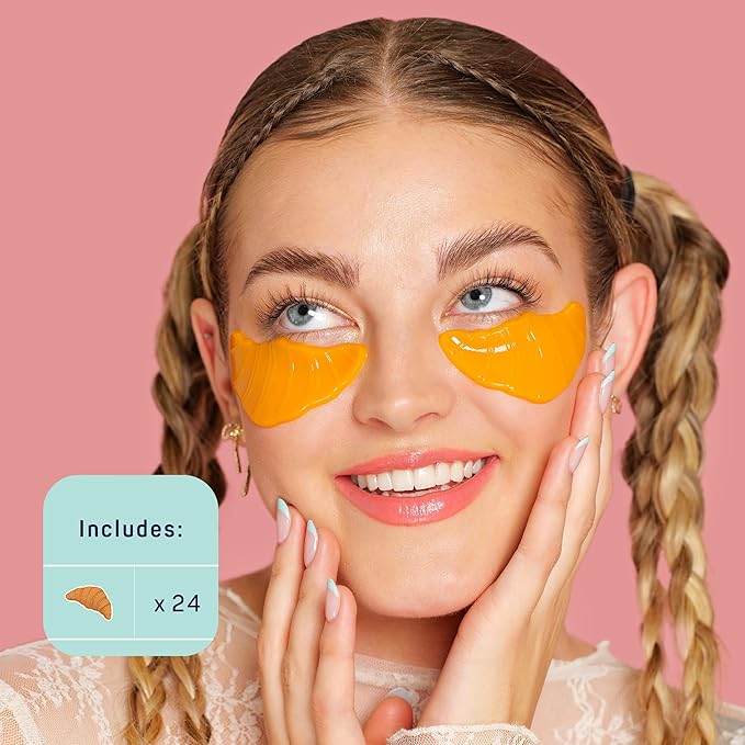 SpaLife BRUNCH DATE UNDEREYE MASK & PIMPLE PATCH DUO – Hydrogel Undereye Patches for Dark Circles & Puffy Eyes – Hydrocolloid Pimple Patches – Mother's Day Gifts for Her - 42 Total Patches