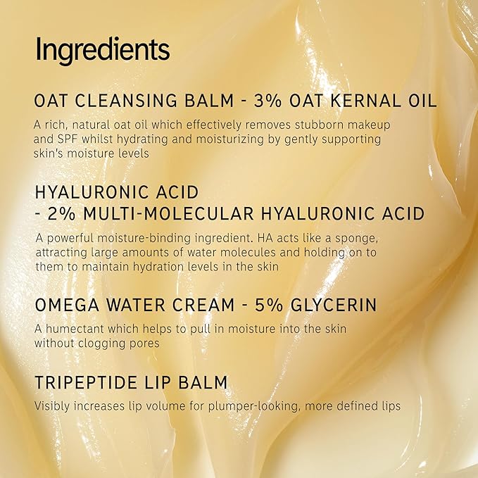 The INKEY List Hydration Edit Skincare Set, Hydrating Skin Care, Combats Dry Skin, Vegan Friendly, Suitable For All Skin Types