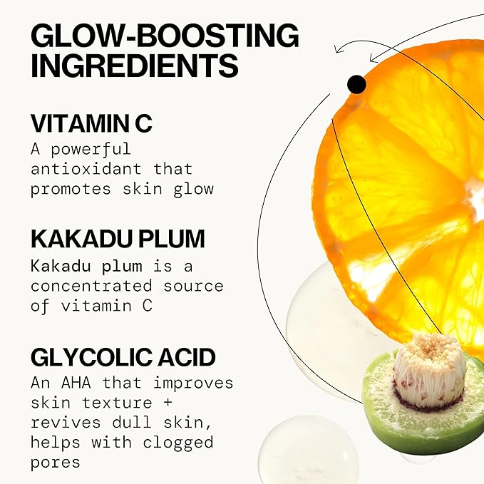 Pacifica Beauty | Glow Baby Vitamin C Trial + Value Kit | 3-Piece Skin Care Gift Set | Travel Friendly | Brightening Face Serum, Face Wash/Cleanser, Under Eye Patches | Glycolic Acid, AHA | Vegan