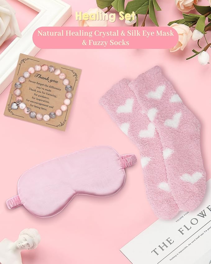 Gift Basket for Mom Birthday With Blanket, Gifts for Mom From Daughter Unique Birthday Gifts Self Care Package SPA Set, Best Gifts for Mom Birthday Relaxation Kit for Mom Thank You Gifts