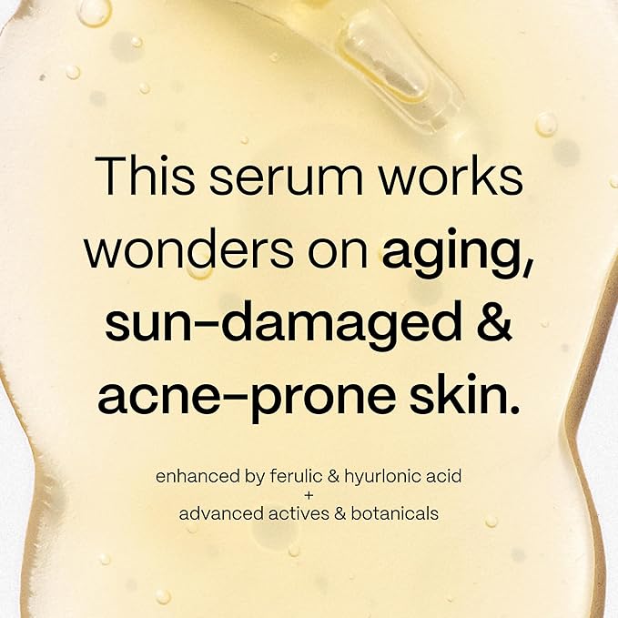 Mad Hippie Vitamin C Serum 2-Pack – Brightening Serum with Hyaluronic Acid, Ferulic Acid, Vitamin E, 1.02 Oz Ea