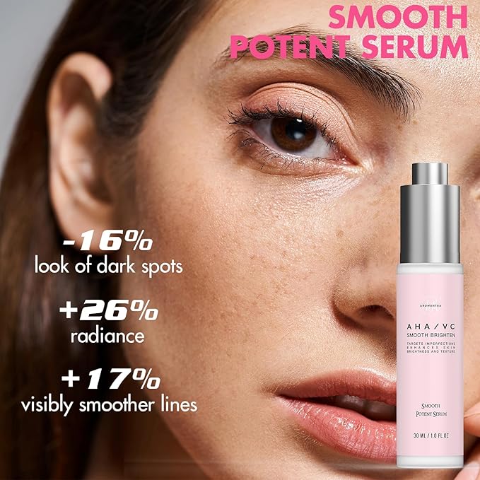 Skin Care Set, AHA+Vitamin C Skincare Routine Kit, 5 in 1 Facial Skin Care Essential for Daily Hydrating w/Cleanser, Toner, Serum, Moisturizer, and Mask, Gifts For Women and Teenage Girls