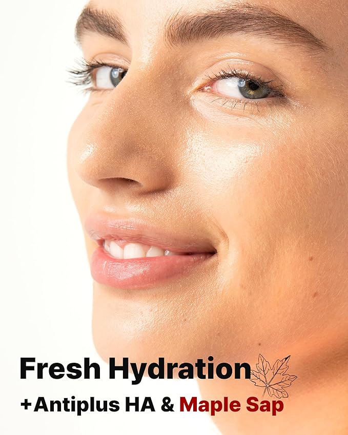 MAY COOP Raw Morning Dew Face Mist – Korean Hydrating Facial Spray with 87% Maple Water & Hyaluronic Acid - Refreshing & Lightweight Formula for Sensitive Skin, 2.71 fl.oz.