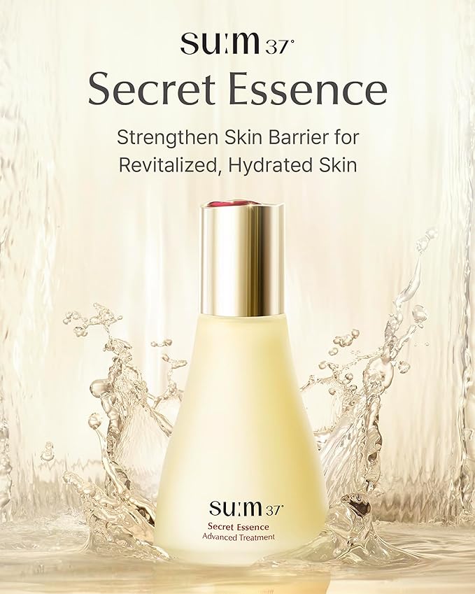 SU:M Secret Essence Advanced Treatment Special Set (2.7 fl oz) (5-piece set) - Korean skin care, Skin Barrier Repair Hydrating Serum gift set, sets & kits