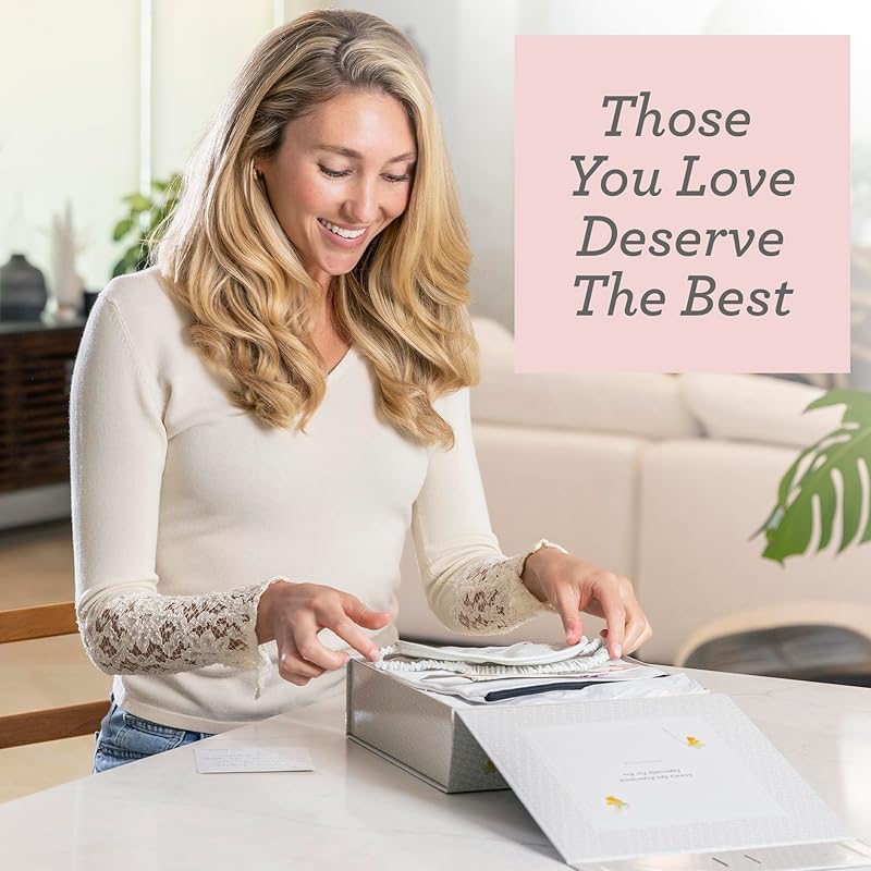 Lizush Luxury Spa Gifts for Women - 15 Piece Lavender Gifts for Her, Gift Baskets for Women, Body Care Set for Mom, Birthday Box, Self Care Spa Kit For Wife - Handmade in the USA