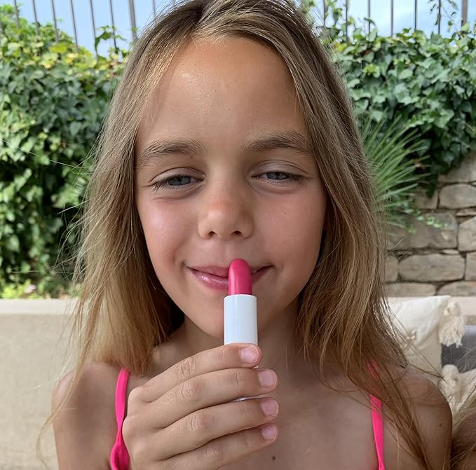 Miss Nella SUGAR PLUM, pink Hypoallergenic children Lip Balm, Non Toxic Make Up for kids, perfect for those with sensitive skin.