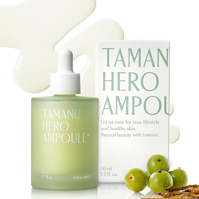 Tamanu Hero Ampoule⁺ 1.69oz (50ml), 50,000ppm Tamanu Oil for Soothing