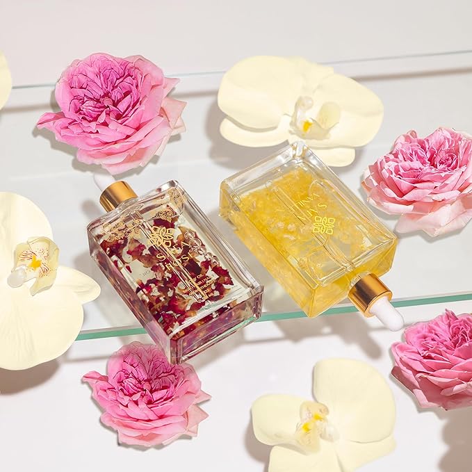 Rosillé- Rosé and Vanillé Oil for Skin, Face, Hair, Nails, and Aromatherapy