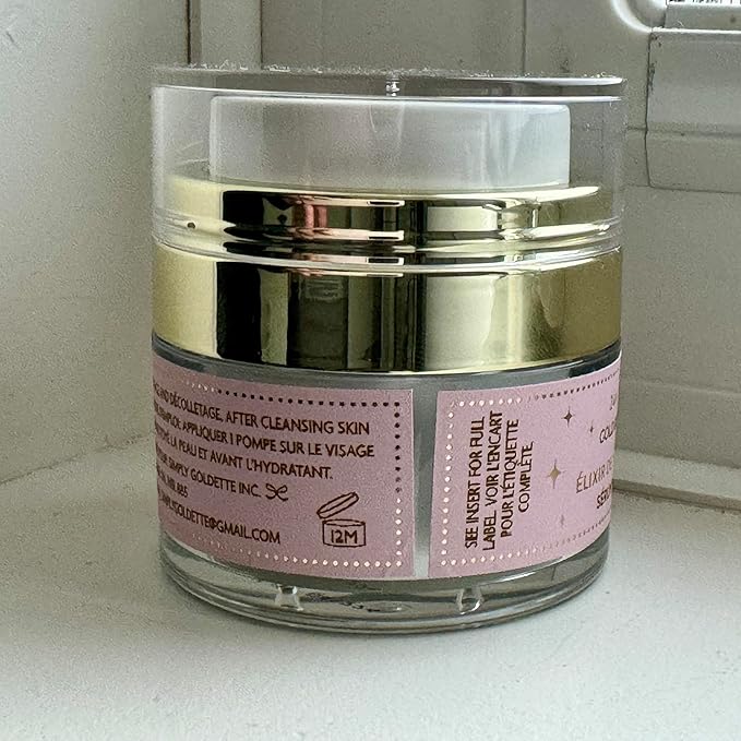 24K Gold Botanical Peptide Face Serum, Anti-Aging, Fine Line Wrinkle Reduction, Youthful Skin, Smooth Texture, Rejuvenating Serum, Hydration, Tightening, Luxury, Skincare, Essence