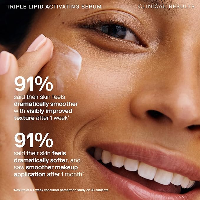 Skinfix Barrier+ Triple Lipid Activating Serum: Featuring Patented* Anti-Aging B-L3™ Complex and 10 Potent Active Ingredients for Firmer, Plumper, and Smoother Skin, 1 oz