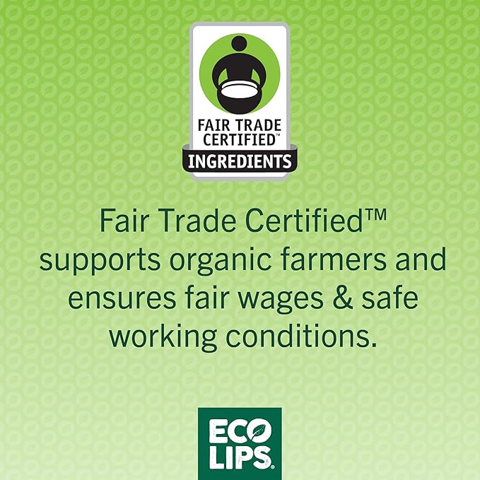 Eco Lips Sparkling Vanilla Mint Candy Cane Lip Mask and Sugar Lip Scrub for Holiday Gifting, Stocking Stuffers, 0.25 oz. (2 ct)