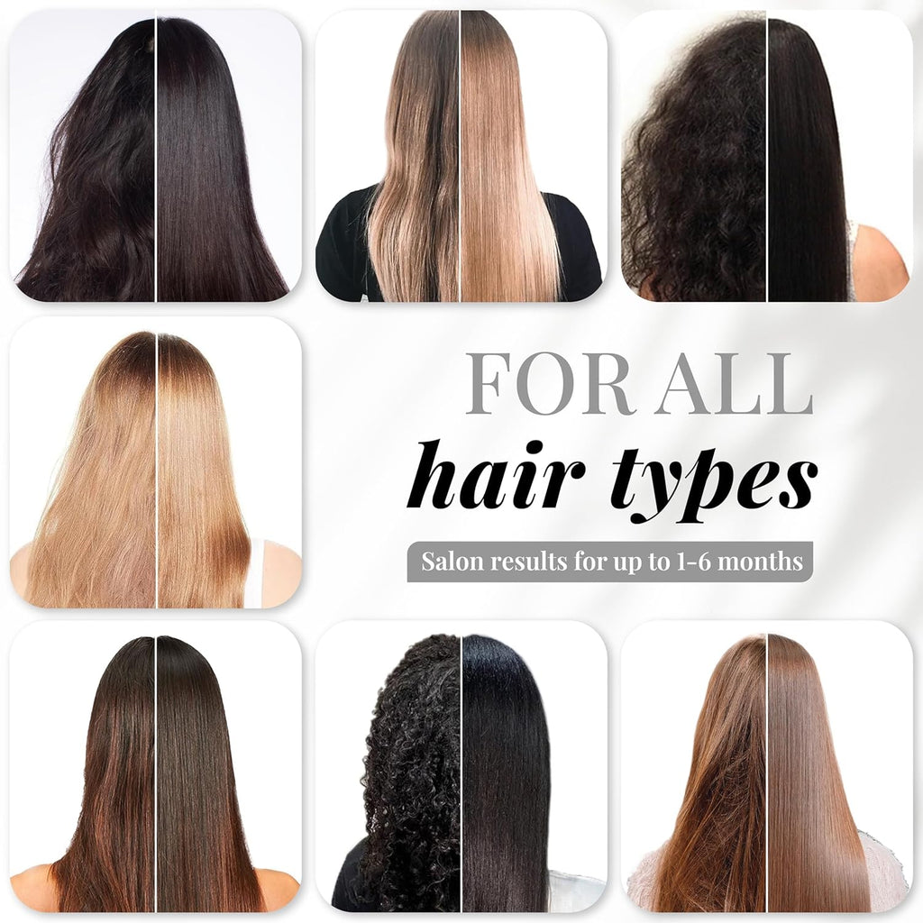 Expert Hair Perfect Straightening Kit - Deep Cleansing Shampoo and Sensation Texturizing Cream