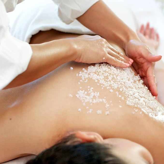 Minera Dead Sea Salt, 100% Pure & Natural, 19 lbs. Fine Grain (0-1.7 mm) Bulk Bag, Easily Dissolving Dead Sea Salts for Soaking & Bathing, Skin Nourishing Fine Sea Salt, Unscented