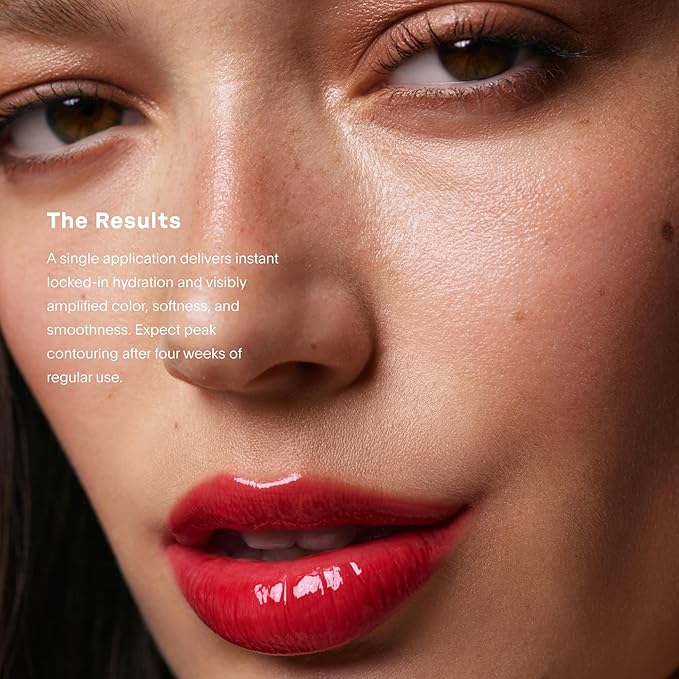 U Beauty The PLASMA Tinted Lip Compound Anti-Wrinkle & Anti-Aging Treatment - Shimmery Plumping Lip Gloss with Hyaluronic Acid, Shea Butter, Salicylic Acid & Peptides to Deeply Hydrate,Shanghai -15 mL