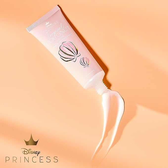 Belle Maison Disney Mermaid Ariel 3pc Hand Cream Set - Tropical Coconut, Sea Salt, Vanilla Lilac Scented, 30 ML / 1.01 FL OZ Each, Hand Cream Set