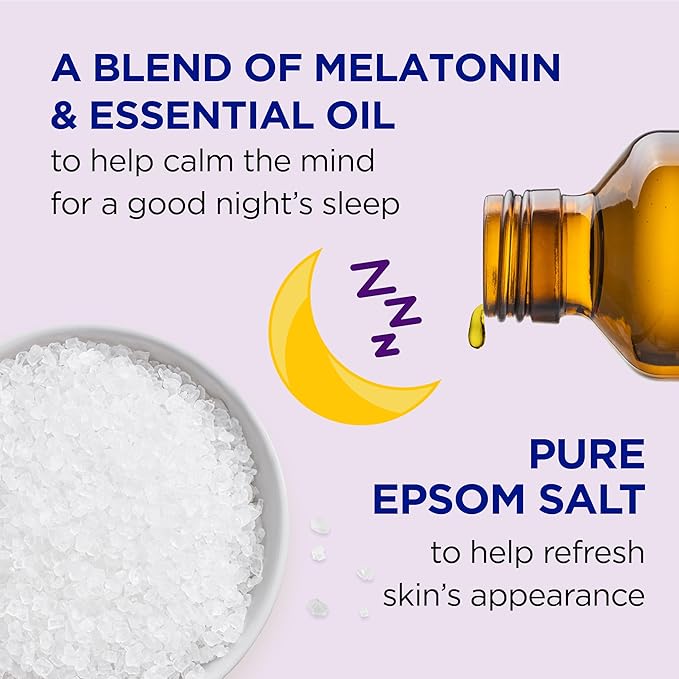 Dr Teal's Kids Gentle Epsom Salt, Sleep Soak with Melatonin & Essential Oil Blend, 2 lbs (Pack of 3)