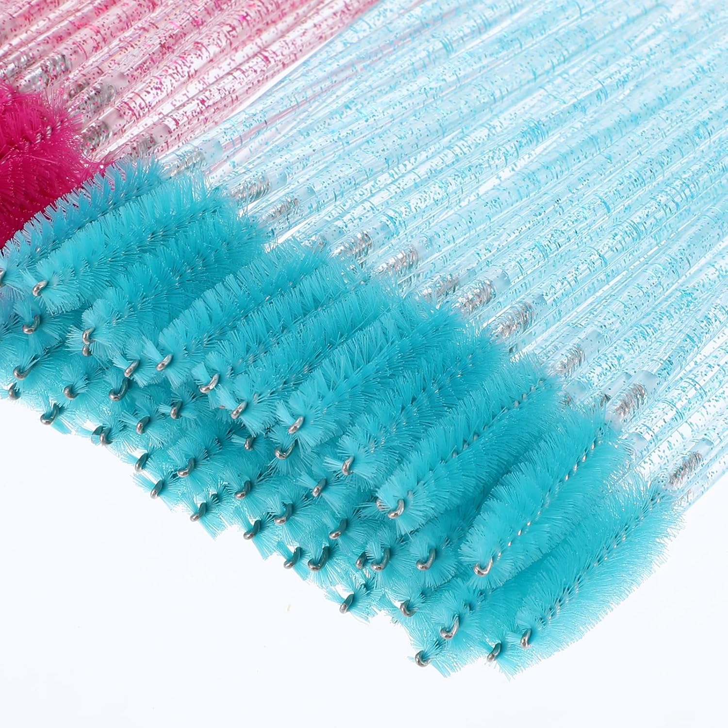 1000 Pcs Disposable Mascara Wands Bulk Mascara Eyelash Brush Spoolies Makeup Applicator Eyelash Wands for Eye Lash Extension, Eyebrow Comb, 3.9 x 0.2 x 0.3 Inch