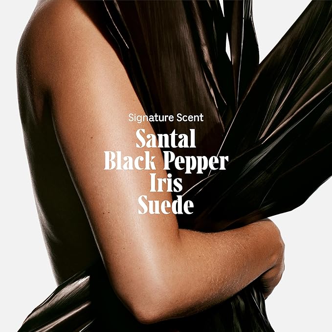 Nécessaire The Body Lotion with Pump. Santal. Multi-Peptide Firming Lotion to Moisturize, Firm, Strengthen. 2.5% Niacinamide, Vitamin C/E + Omega 6/9. 450ml / 15.2 fl oz