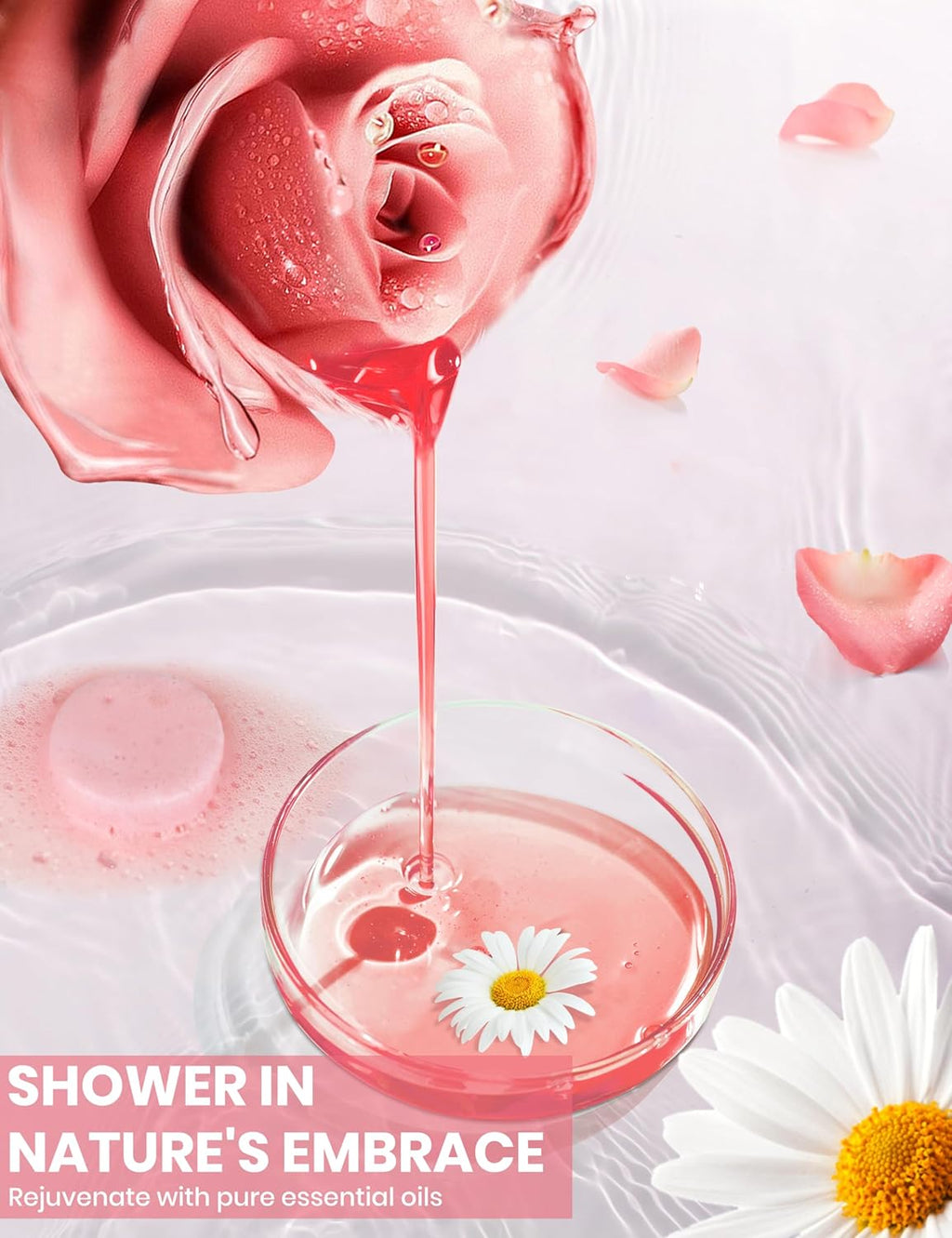 Shower Steamers Aromatherapy, 8 Pack Shower Bombs Relaxation Birthday Gifts for Women, Mother's Day Gifts for Her, Stress Relief & Self Care, Natural Fragrance Essential Oils Spa Gifts