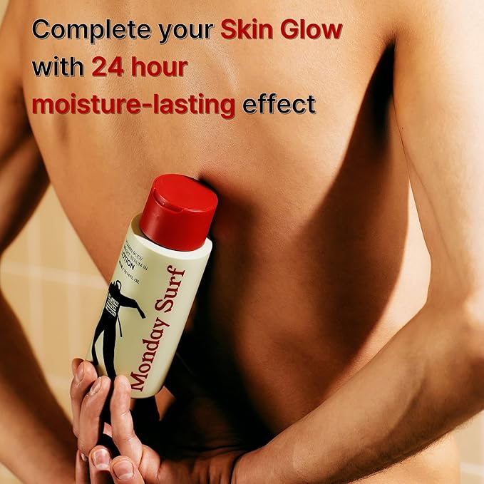 Vitamin Body Lotion-Vanilla Woods Scent, Glow Skin, Korean Body Lotion, 24-Hour Moisture Skin Care, Niacinamide, Vitamin C, Vegan, for Women & Men 10.14 Fl Oz