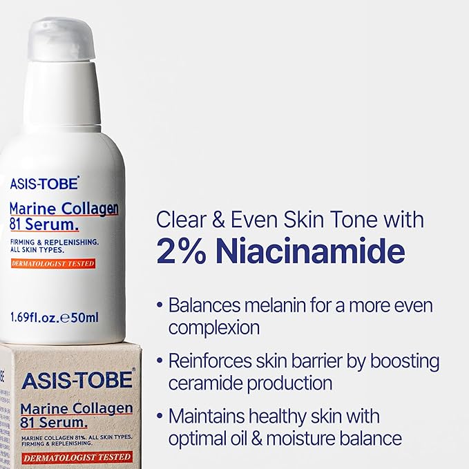 ASIS-TOBE Marine Collagen 81 Serum 1.69 oz / 50ml